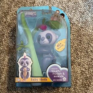 Fingerlings Interactive Baby Sloth Toy with Sounds